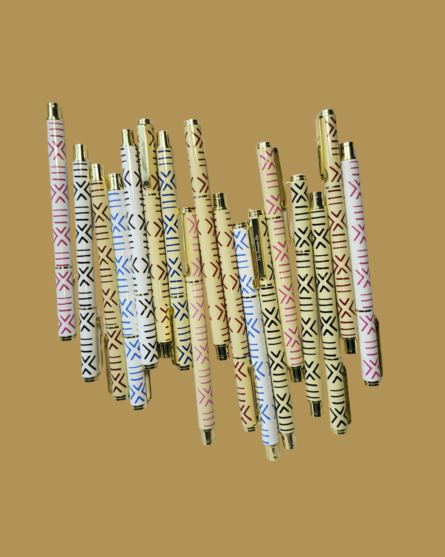 Pack 2 stylos bogolan